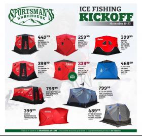 Sportsman's Warehouse - Ice Fishing Kickoff