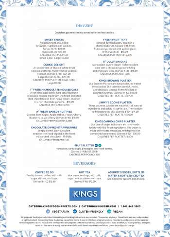 Kings Food Markets Flyer.