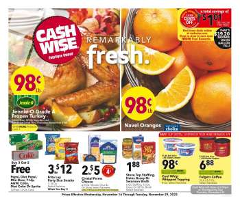 Cash Wise Ad - Weekly Ad
