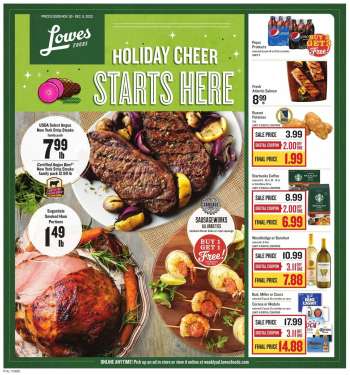 Lowes Foods Flyer - 11/30/2022 - 12/06/2022.