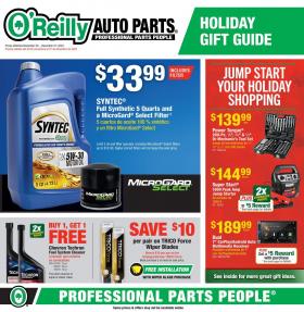 O'Reilly Auto Parts - Holiday Gift Guide
