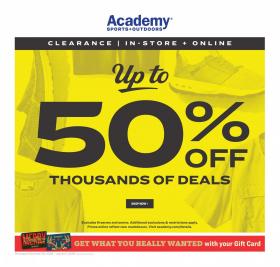 Academy Sports + Outdoors - Up to 50% Thousands of Deals