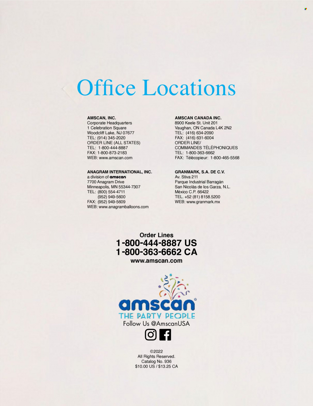 Amscan flyer  - 12.26.2022 - 12.31.2023. Page 934.