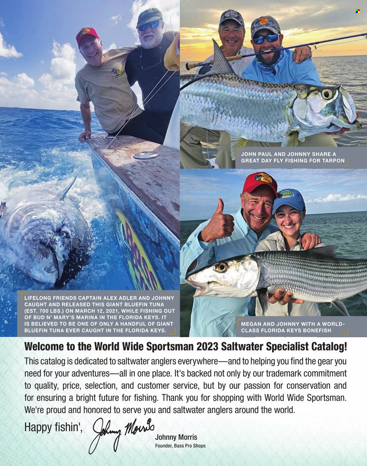 Bass Pro Shops flyer . Page 4.