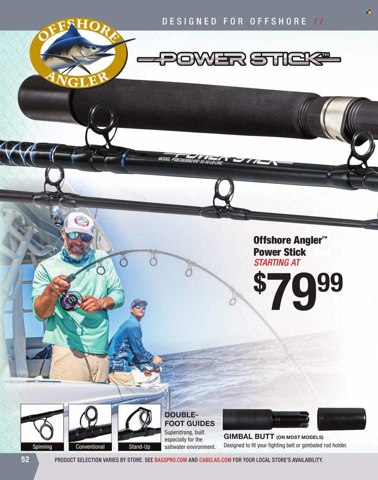 Bass Pro Shops flyer . Page 52.