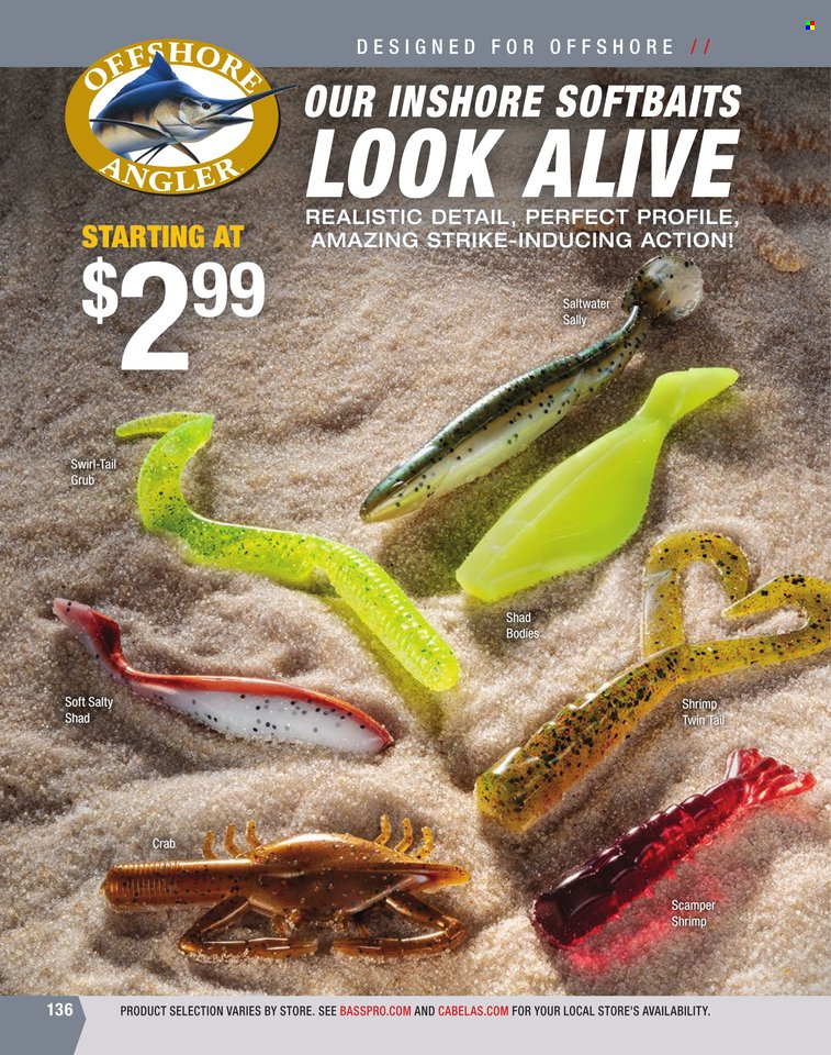 Bass Pro Shops flyer . Page 136.