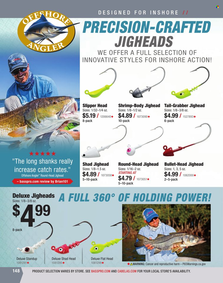 Bass Pro Shops flyer . Page 148.