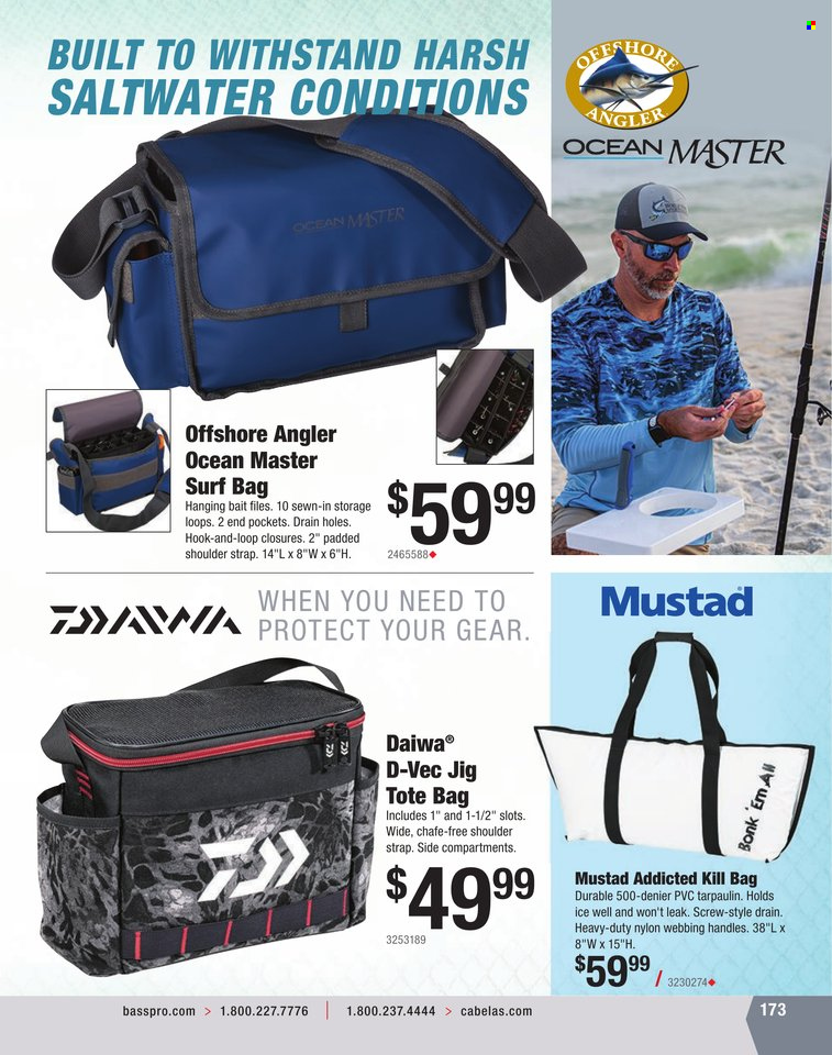 Bass Pro Shops flyer . Page 173.