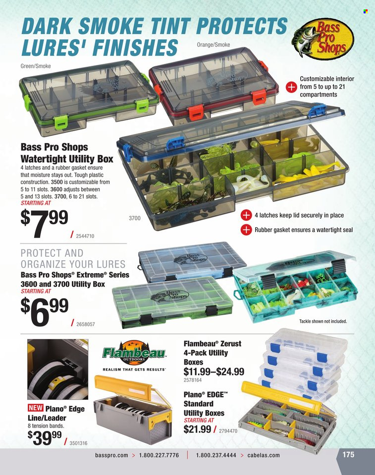 Bass Pro Shops flyer . Page 175.