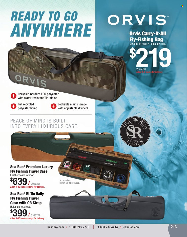 Bass Pro Shops flyer . Page 213.