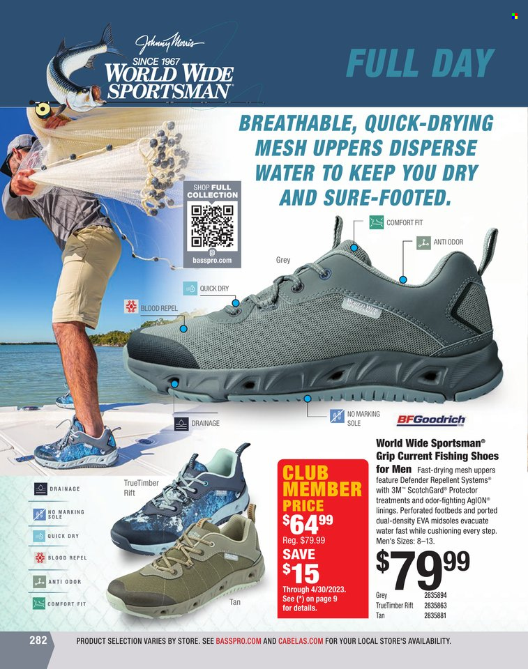 Bass Pro Shops flyer . Page 282.