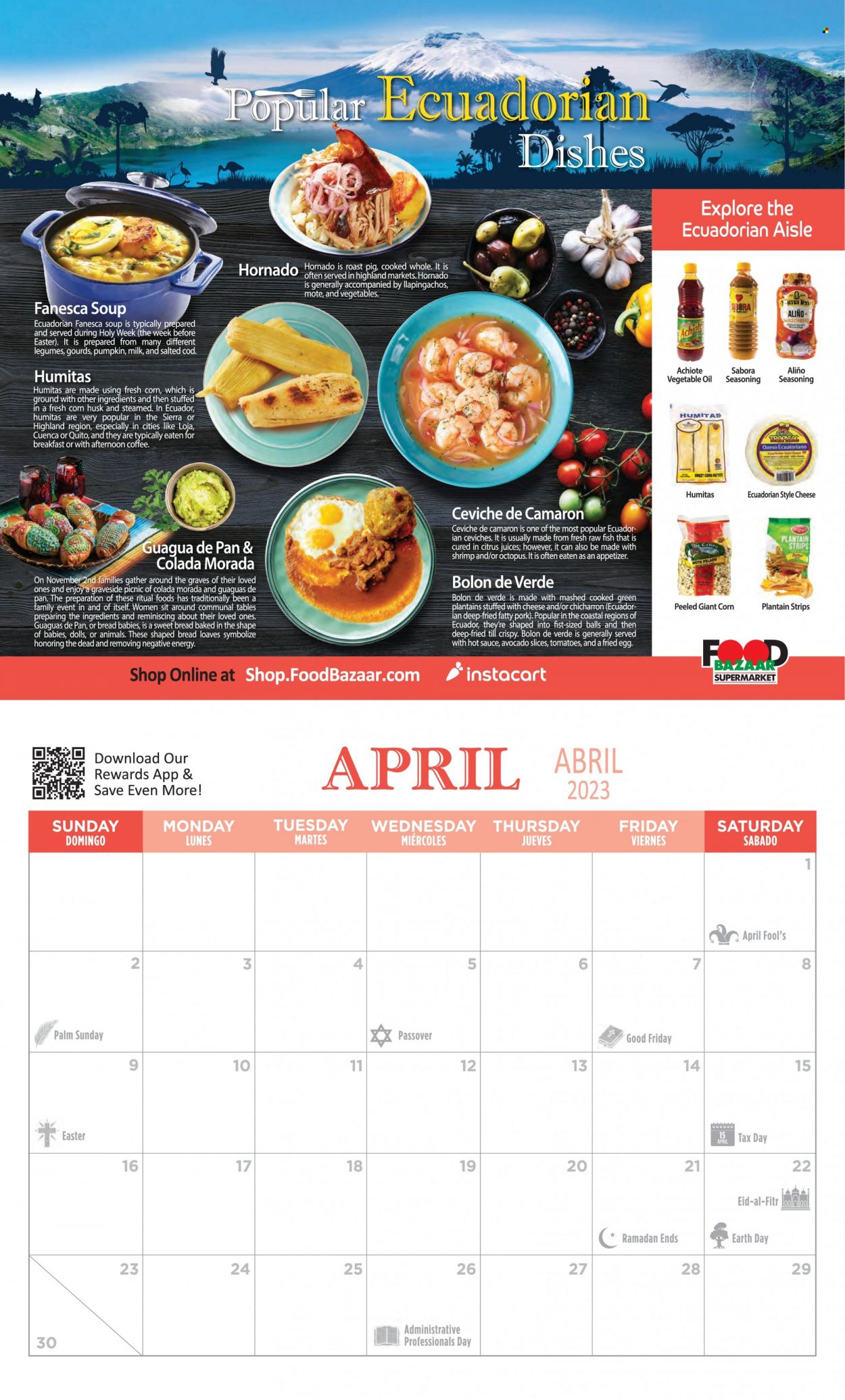 Food Bazaar flyer  - 01.01.2023 - 12.31.2023. Page 6.