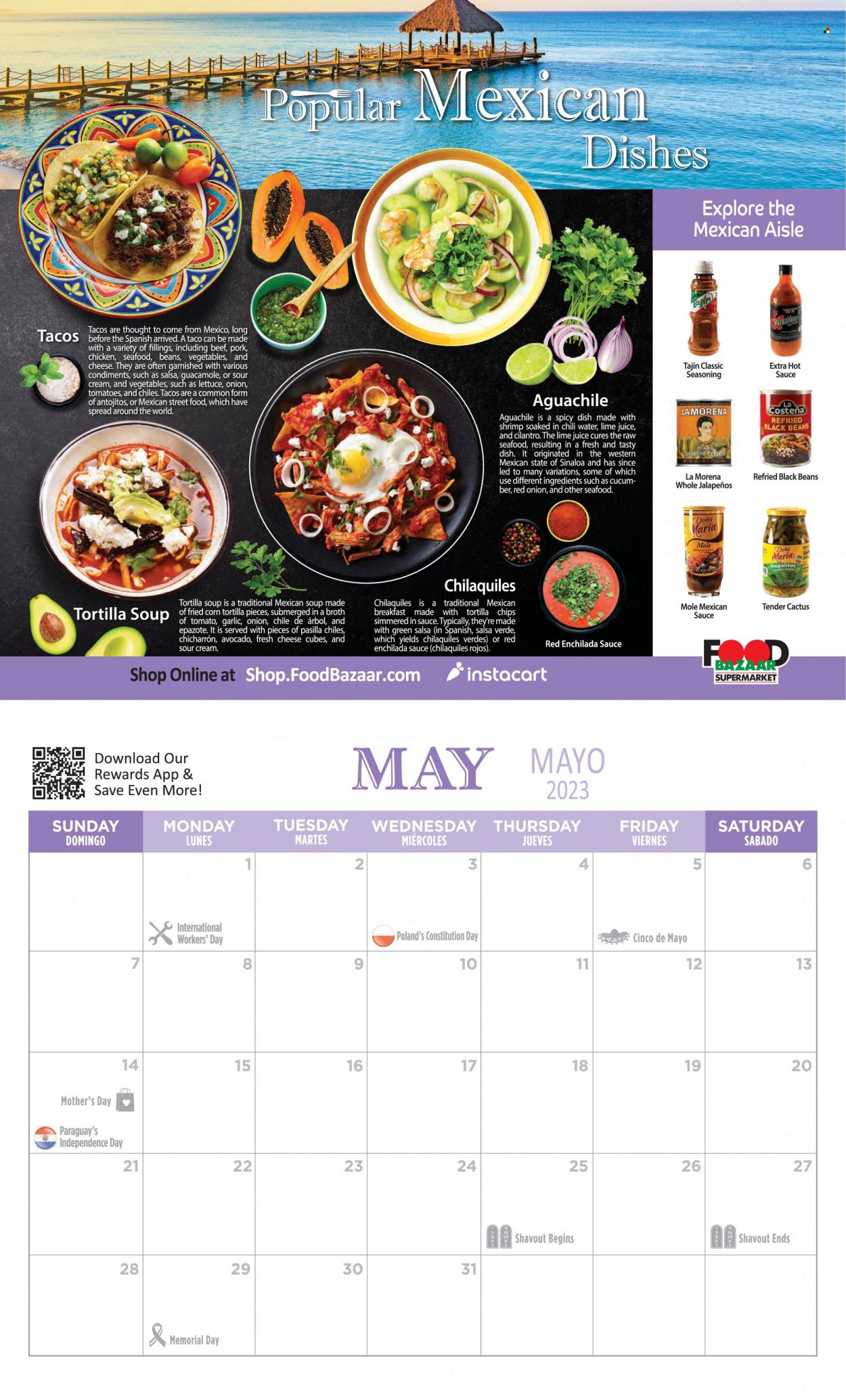 Food Bazaar flyer  - 01.01.2023 - 12.31.2023. Page 7.