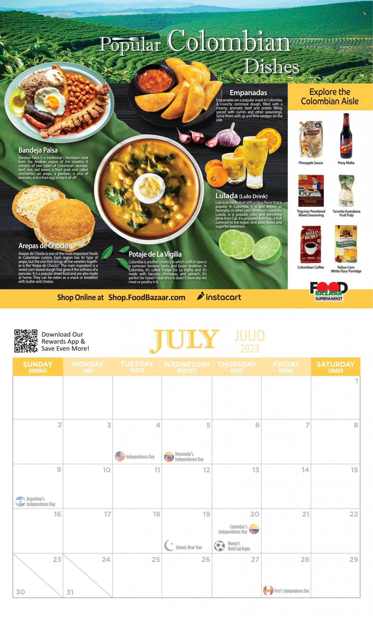 Food Bazaar flyer  - 01.01.2023 - 12.31.2023. Page 9.