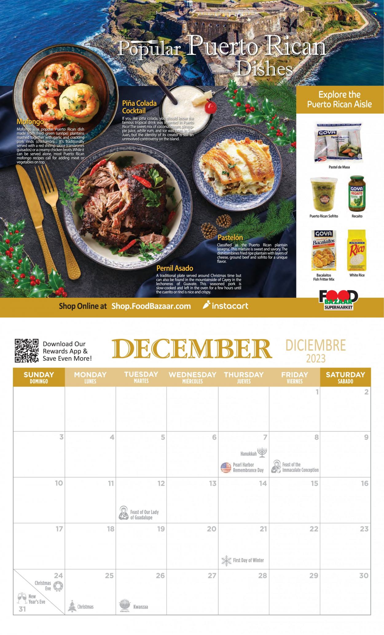 Food Bazaar flyer  - 01.01.2023 - 12.31.2023. Page 14.