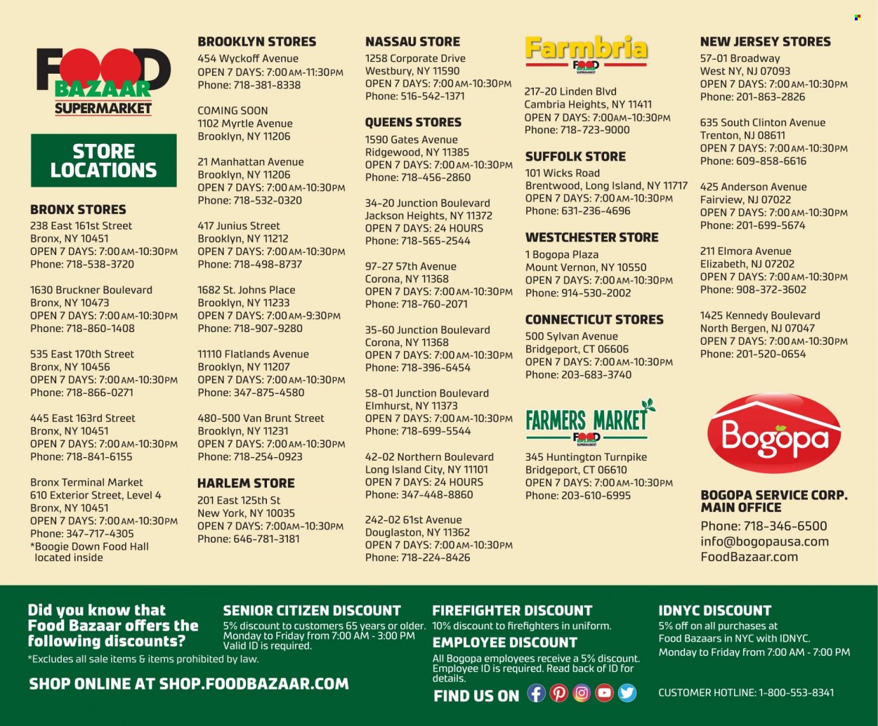 Food Bazaar flyer  - 01.01.2023 - 12.31.2023. Page 15.