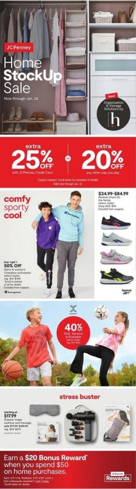 JCPenney - Stock Up and Save Big