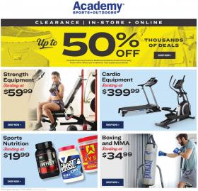 Academy Sports + Outdoors - Up to 50% Off Thousands of Deals