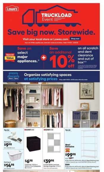 Lowe's Worcester weekly ads