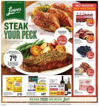 Lowes Foods Burlington weekly ads