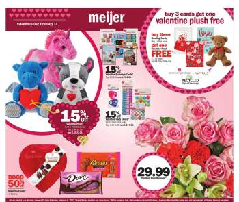 Meijer Ad - Valentine's Day        