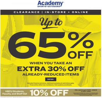 Academy Sports + Outdoors Flyer - 01/30/2023 - 02/26/2023.