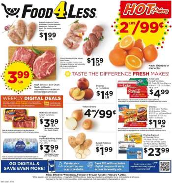 Food 4 Less Whittier weekly ads