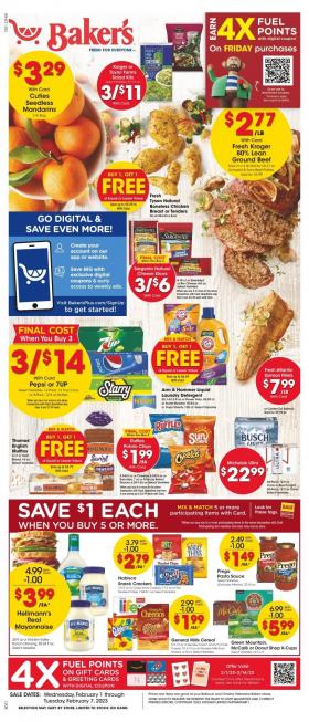 Baker's - Weekly Ad