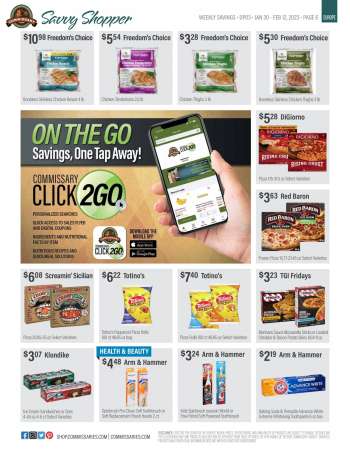 Commissary Flyer - 01/30/2023 - 02/12/2023.