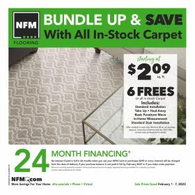 Nebraska Furniture Mart - Flooring Bundle Up & Save