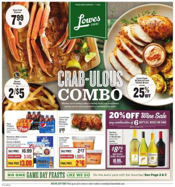 Lowes Foods Flyer - 02/01/2023 - 02/07/2023.