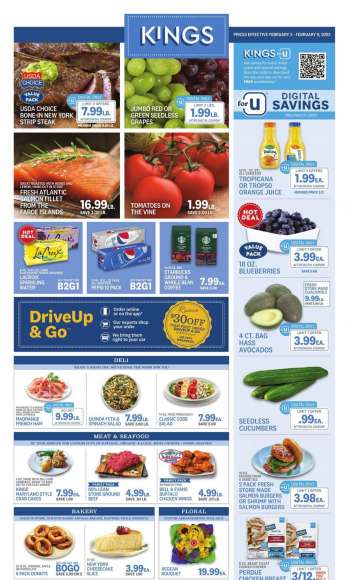 Kings Food Markets Flyer - 02/03/2023 - 02/09/2023.
