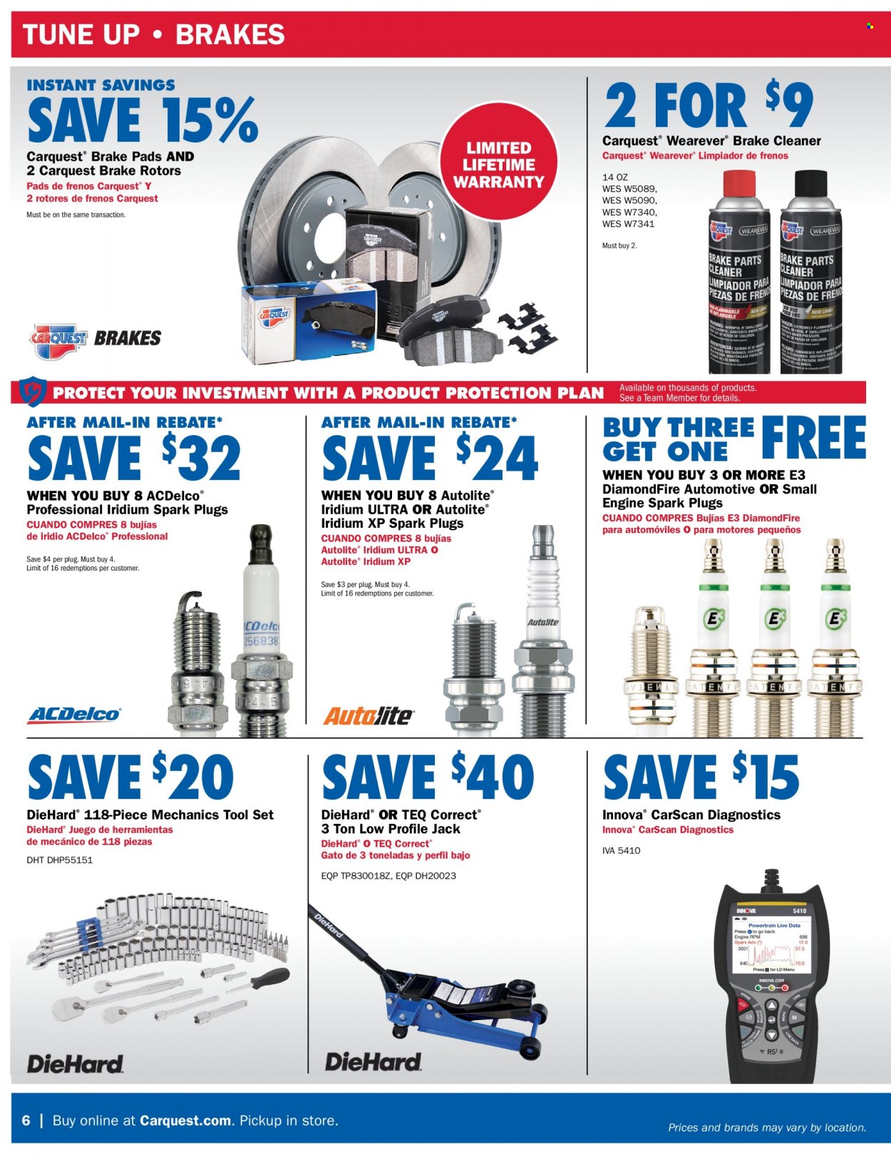 Carquest flyer  - 02.02.2023 - 03.29.2023. Page 6.