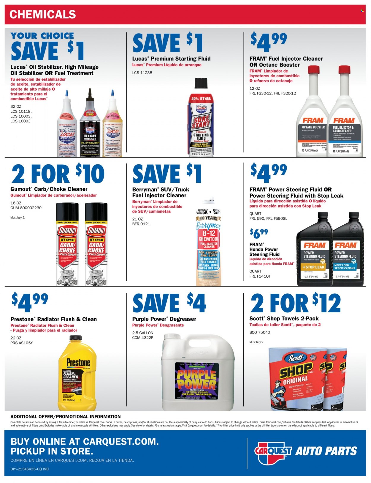 Carquest flyer  - 02.02.2023 - 03.29.2023. Page 8.
