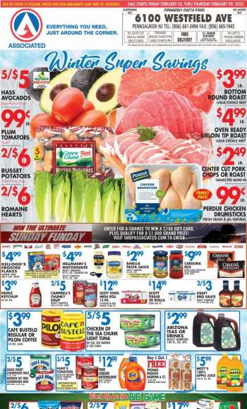 Associated Supermarkets Brooklyn weekly ads
