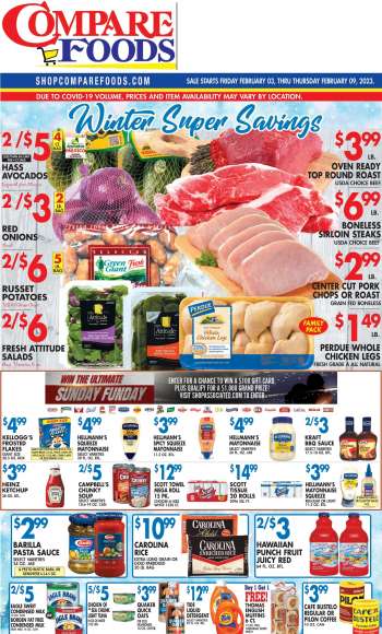 Compare Foods Flyer - 02/03/2023 - 02/09/2023.