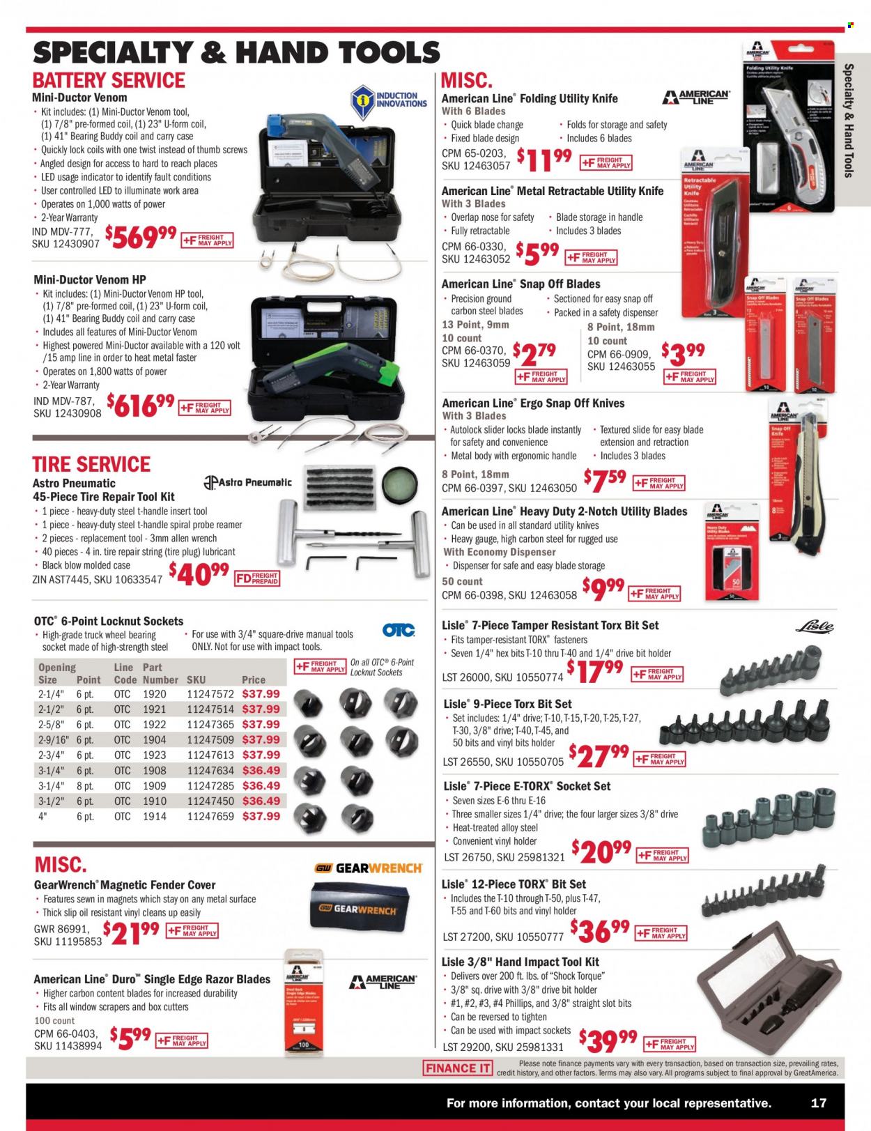 Carquest flyer  - 01.01.2023 - 04.01.2023. Page 17.