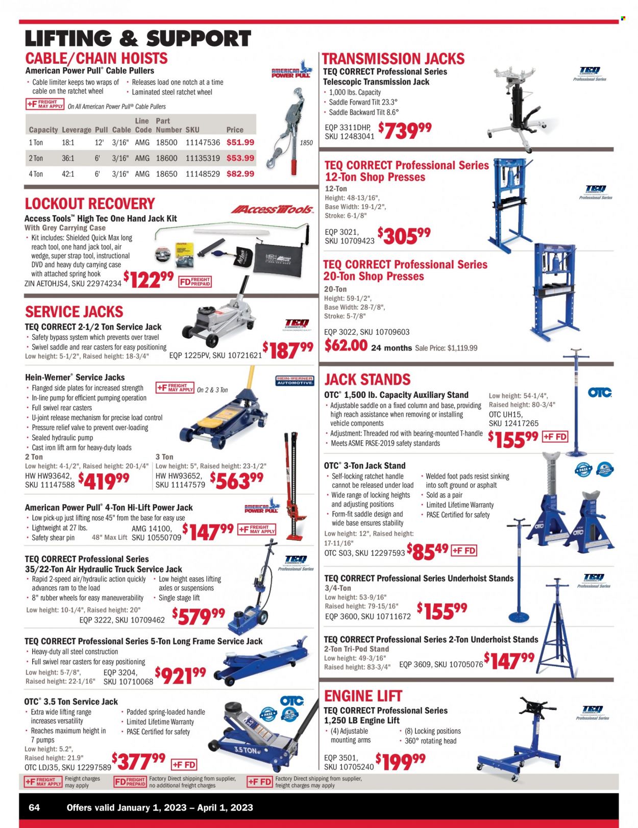 Carquest flyer  - 01.01.2023 - 04.01.2023. Page 64.