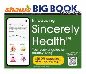 Shaw’s - Big Book of Savings
