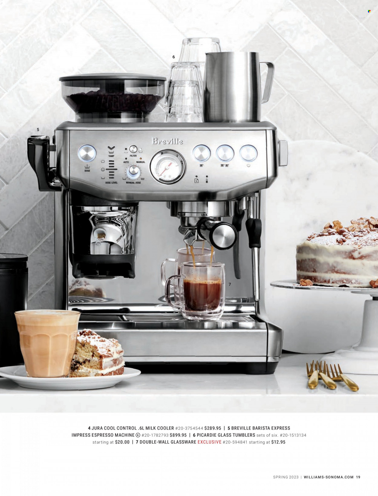Williams-Sonoma flyer . Page 19.