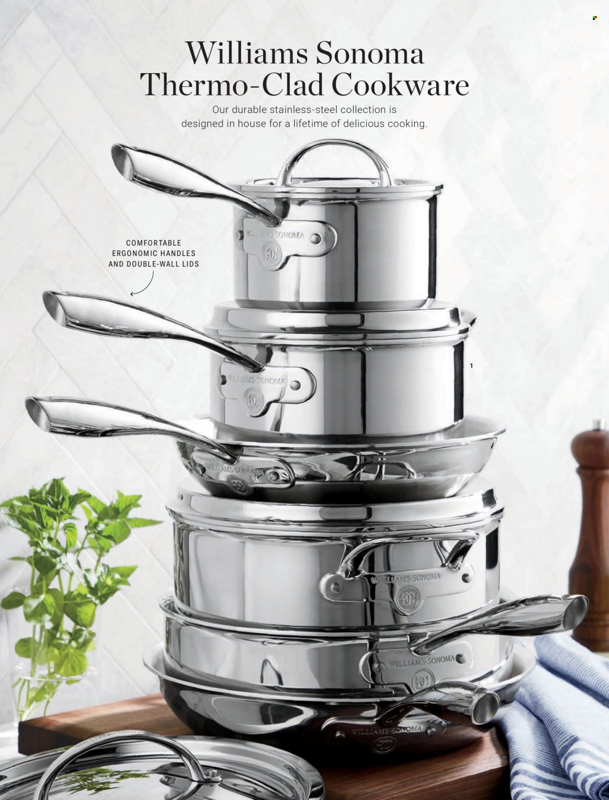 Williams-Sonoma flyer . Page 46.