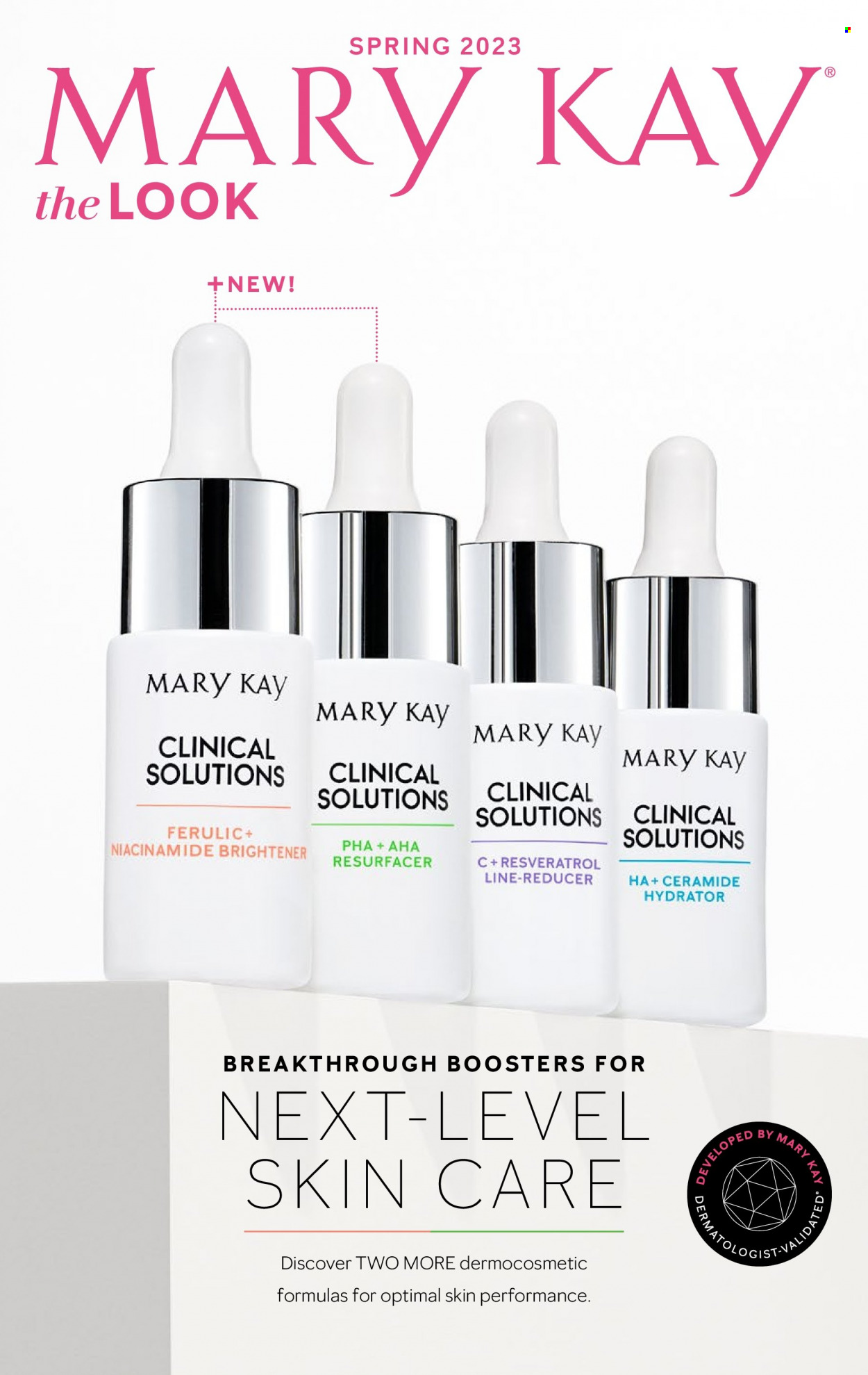 Mary Kay flyer  - 02.16.2023 - 05.15.2023. Page 1.