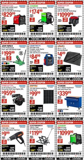 Harbor Freight - GET NEW COUPONS Super Deals Coupon