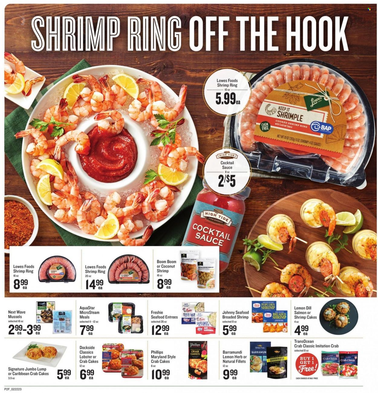 Lowes Foods flyer  - 02.22.2023 - 04.04.2023. Page 2.