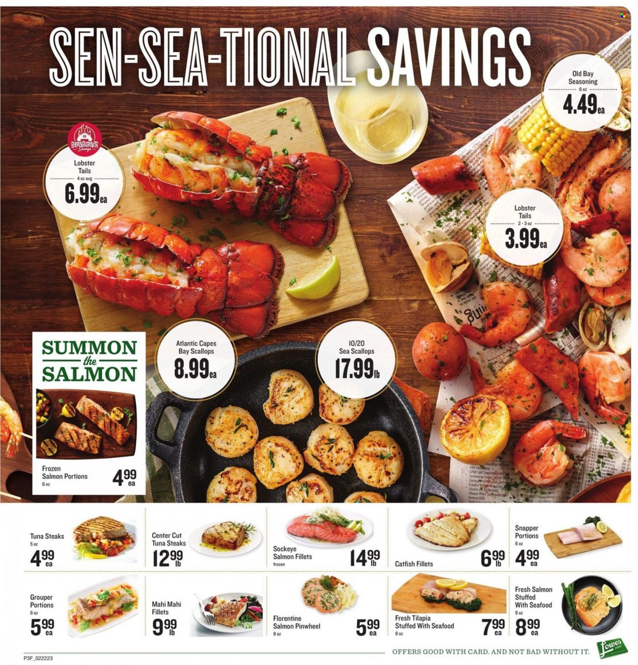 Lowes Foods flyer  - 02.22.2023 - 04.04.2023. Page 3.