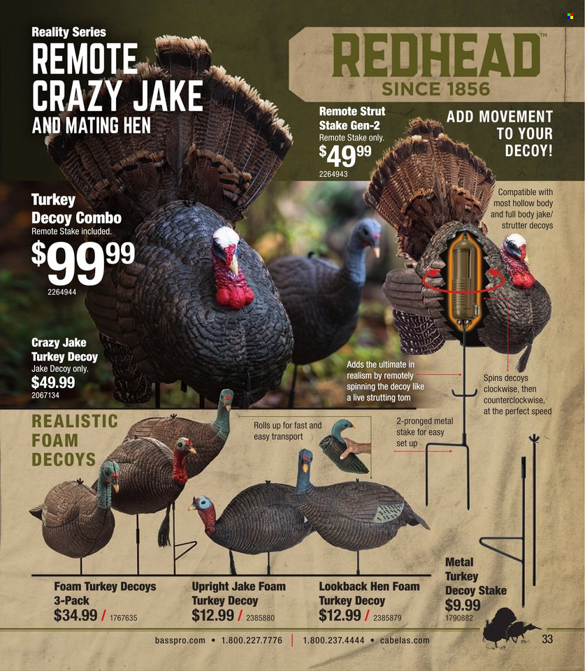 Bass Pro Shops flyer . Page 33.