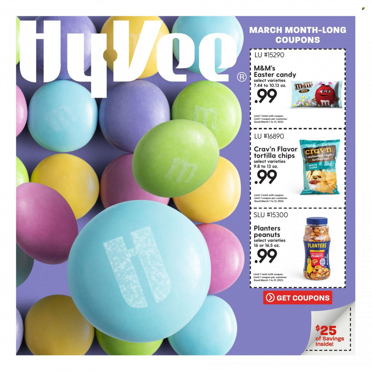Hy-Vee flyer  - 03.01.2023 - 04.01.2023. Page 1.