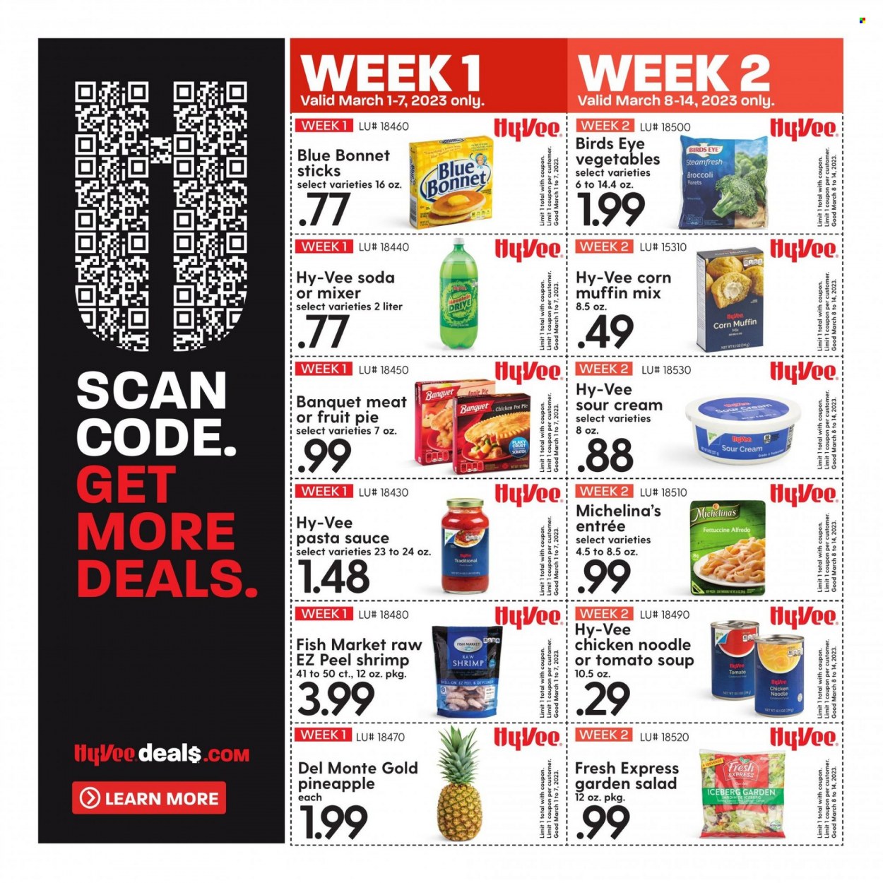 Hy-Vee flyer  - 03.01.2023 - 04.01.2023. Page 2.