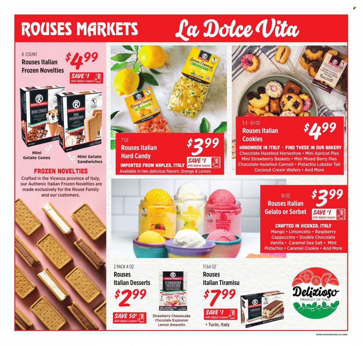 Rouses Markets flyer  - 03.01.2023 - 03.29.2023. Page 2.