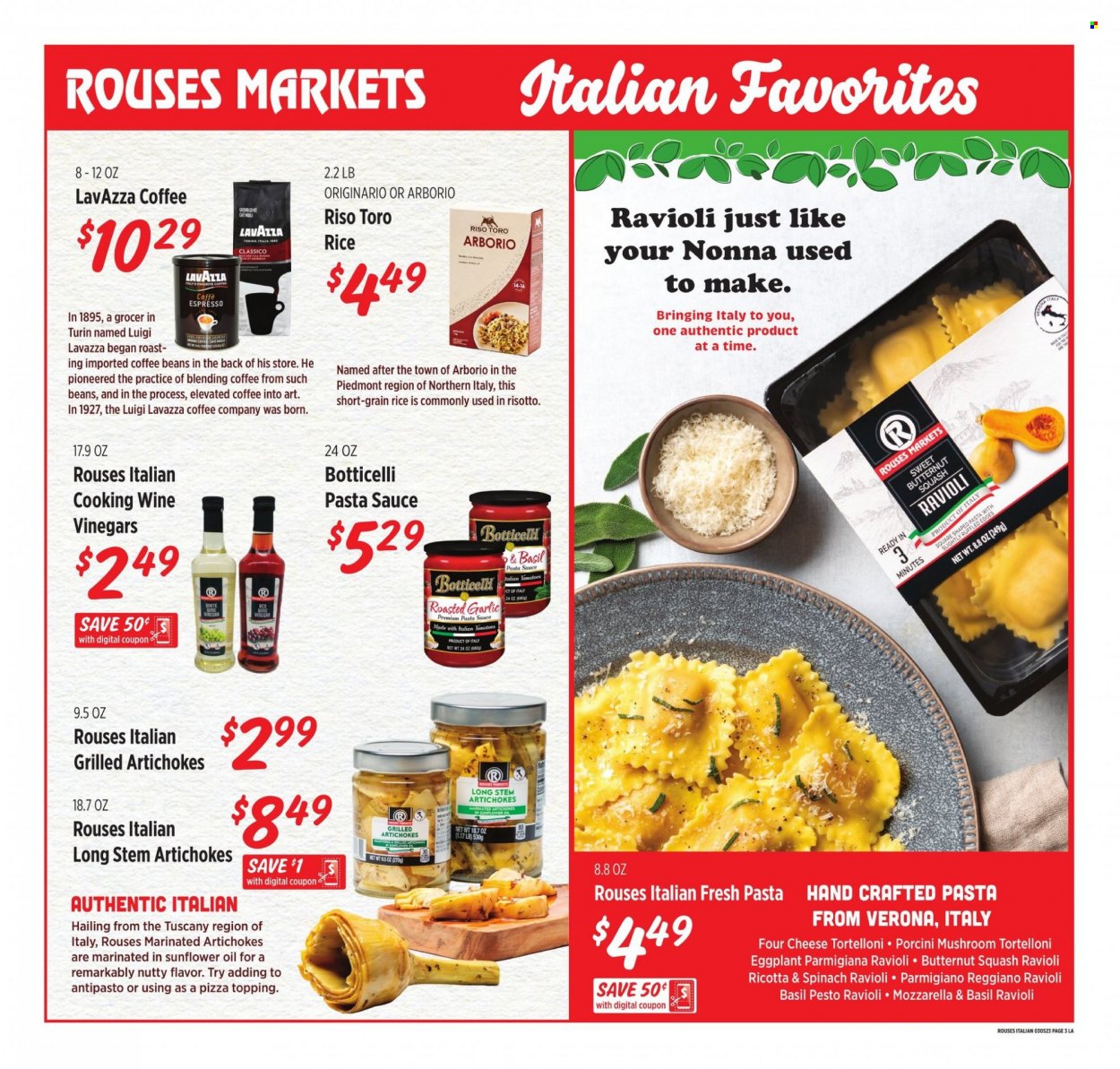 Rouses Markets flyer  - 03.01.2023 - 03.29.2023. Page 3.